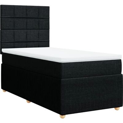 vidaXL 3291913 Bett - Bett mit verstellbarem Kopfteil, Taschenfederkernmatratze, Unterstützungslatten vidaXL 3291913 Bett - Bett mit verstellbarem Kopfteil, Taschenfederkernmatratze, Unterstützungslatten