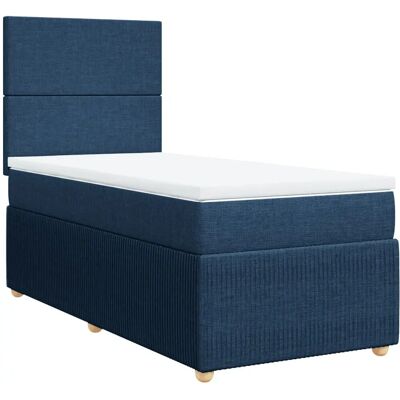 vidaXL Modell 902532 Blaue Taschenfederbett - Bett vidaXL Modell 902532 Blaue Taschenfederbett - Bett