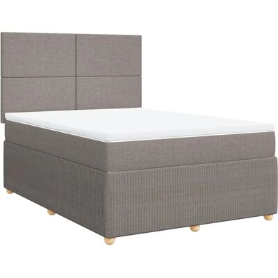 VidaXL Bett mit Höhenverstellbarem Kopfteil - 140x190 cm - Bett VidaXL Bett mit Höhenverstellbarem Kopfteil - 140x190 cm - Bett
