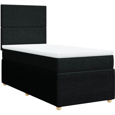 vidaXL Boxspringbett mit Matratze - Bett vidaXL Boxspringbett mit Matratze - Bett