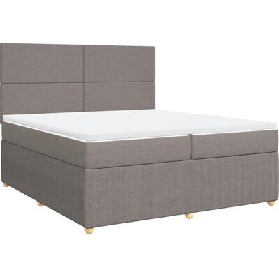 VidaXL 3292160 Bett - Taschenfeder, 200x200 cm, Grau Taupe VidaXL 3292160 Bett - Taschenfeder, 200x200 cm, Grau Taupe