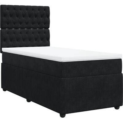 vidaXL Boxspringbett mit Matratze - bed vidaXL Boxspringbett mit Matratze - bed