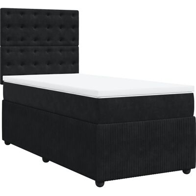 vidaXL Bett mit Topper und Unterstützung vidaXL Bett mit Topper und Unterstützung