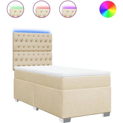 VidaXL Bett mit LED-Beleuchtung - 80x200 cm VidaXL Bett mit LED-Beleuchtung - 80x200 cm