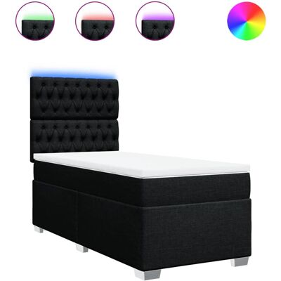 vidaXL Knopfhef Verstellbares Bett mit LED-Beleuchtung vidaXL Knopfhef Verstellbares Bett mit LED-Beleuchtung