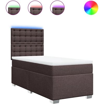 vidaXL Boxspringbett mit Matratze - Bett vidaXL Boxspringbett mit Matratze - Bett