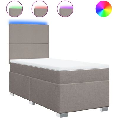 VidaXL Einzelbett mit LED - Bett VidaXL Einzelbett mit LED - Bett
