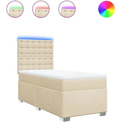 VidaXL Bett - Creme - Bett VidaXL Bett - Creme - Bett