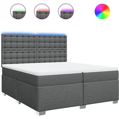 vidaXL Knöp Bett - Taschenfederkern mit LED-Beleuchtung vidaXL Knöp Bett - Taschenfederkern mit LED-Beleuchtung