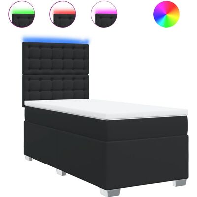 vidaXL Bett - Taschenfeder, LED-Beleuchtung, Höhenverstellbar vidaXL Bett - Taschenfeder, LED-Beleuchtung, Höhenverstellbar