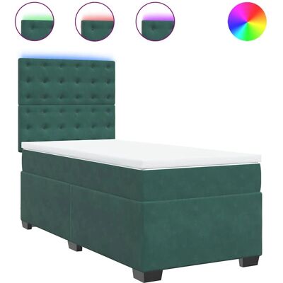 vidaXL Dunkelgrünes Samtbetten 80x200cm - Bett vidaXL Dunkelgrünes Samtbetten 80x200cm - Bett