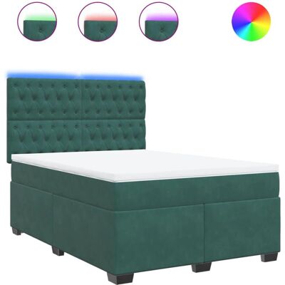 VidaXL Modell 3293239 Dunkelgrüner Samtbetten - Bett VidaXL Modell 3293239 Dunkelgrüner Samtbetten - Bett