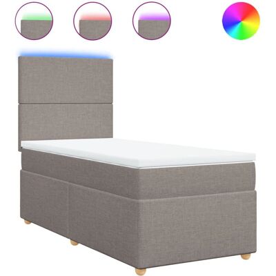 VidaXL Bett mit verstellbarem Kopfteil - Modernes Design VidaXL Bett mit verstellbarem Kopfteil - Modernes Design