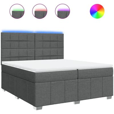 VidaXL 604766 Elektrisch Verstellbares Bett mit LED-Beleuchtung - Bett VidaXL 604766 Elektrisch Verstellbares Bett mit LED-Beleuchtung - Bett