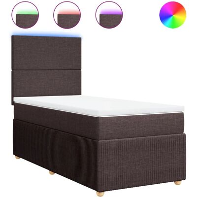 VidaXL 3294207 Bett - Memory Foam, LED-Beleuchtung, Höhenverstellbares Kopfteil VidaXL 3294207 Bett - Memory Foam, LED-Beleuchtung, Höhenverstellbares Kopfteil