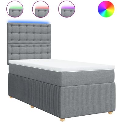vidaXL Bett - Knöpfe - Verstellbares Kopfteil - Moderner Bettstil vidaXL Bett - Knöpfe - Verstellbares Kopfteil - Moderner Bettstil