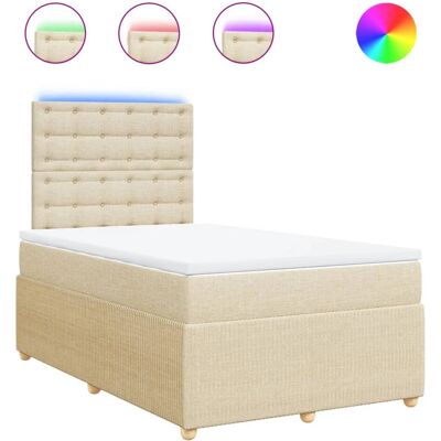 VidaXL 3294475 Bett - Verstellbares Kopfteil - Unterstützungsmatratze - LED-Beleuchtung VidaXL 3294475 Bett - Verstellbares Kopfteil - Unterstützungsmatratze - LED-Beleuchtung