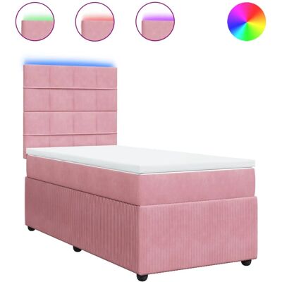 VidaXL Bett mit LED-Lichtern - Unterstützung & Komfort VidaXL Bett mit LED-Lichtern - Unterstützung & Komfort