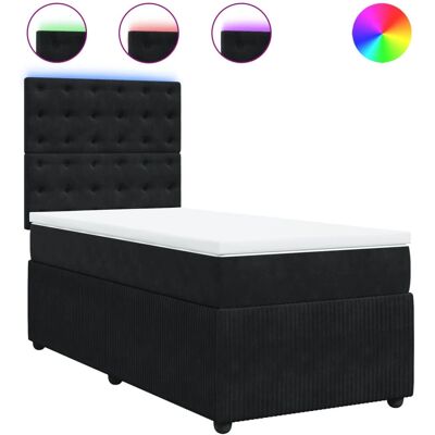 vidaXL Knöpfe Samtbettrahmen - Bett vidaXL Knöpfe Samtbettrahmen - Bett