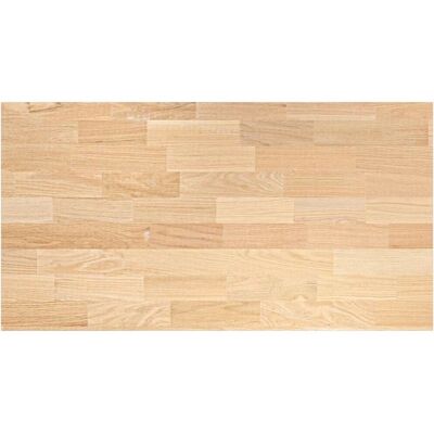 vidaXL Massiv Eichenholz Küchenarbeitsplatte - Rechteck 120x63.5 cm vidaXL Massiv Eichenholz Küchenarbeitsplatte - Rechteck 120x63.5 cm