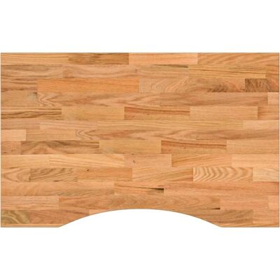 vidaXL 4009017 Hellebraune Massiv Eichen-Rechteckigt Tisch - Tisch vidaXL 4009017 Hellebraune Massiv Eichen-Rechteckigt Tisch - Tisch