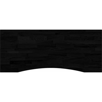 vidaXL Dunkelbraune 120x50x2,5cm Massivholz Eiche Rechteckige Tischplatte vidaXL Dunkelbraune 120x50x2,5cm Massivholz Eiche Rechteckige Tischplatte