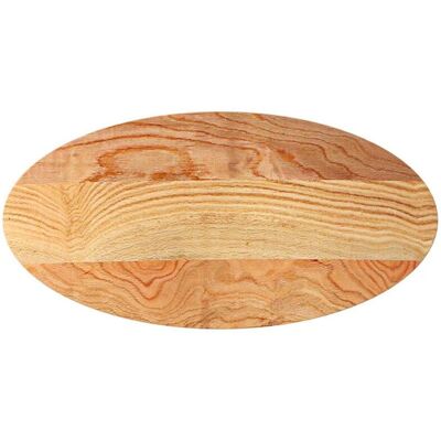 vidaXL 100x50x4 cm Hellbraune Eiche Oval Tischplatte - Tischplatte vidaXL 100x50x4 cm Hellbraune Eiche Oval Tischplatte - Tischplatte
