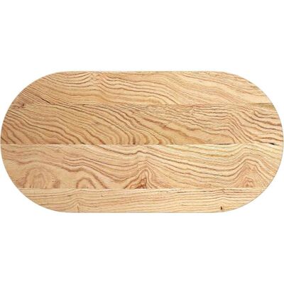 vidaXL Oval Massivholztischplatte Eiche - Tischtyp vidaXL Oval Massivholztischplatte Eiche - Tischtyp