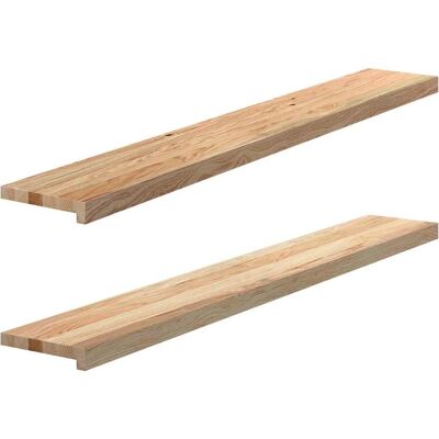 vidaXL Oak Window Sill 2 pcs - Window Sill vidaXL Oak Window Sill 2 pcs - Window Sill