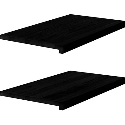 vidaXL Holz Fensterbänke - 2 Stk - 70x40x2 cm vidaXL Holz Fensterbänke - 2 Stk - 70x40x2 cm