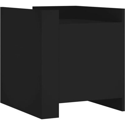 vidaXL Nachttisch Schwarz - Beistelltisch - Schlafzimmermöbel vidaXL Nachttisch Schwarz - Beistelltisch - Schlafzimmermöbel