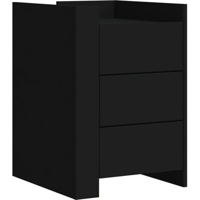 vidaXL Nachttisch 848305 - Schwarz vidaXL Nachttisch 848305 - Schwarz