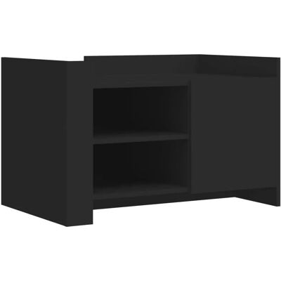 vidaXL 848354 Schwarzer Couchtisch - Beistelltisch vidaXL 848354 Schwarzer Couchtisch - Beistelltisch