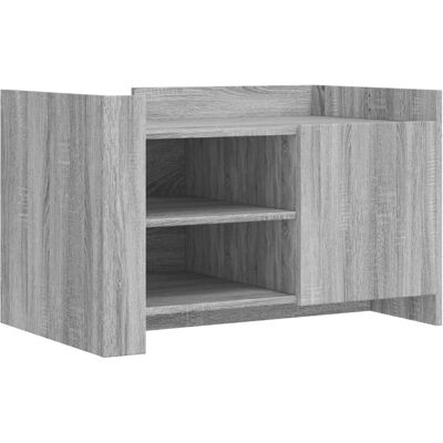 vidaXL Grauer Sonoma Couchtisch 80x50x50 cm - Couchtisch vidaXL Grauer Sonoma Couchtisch 80x50x50 cm - Couchtisch