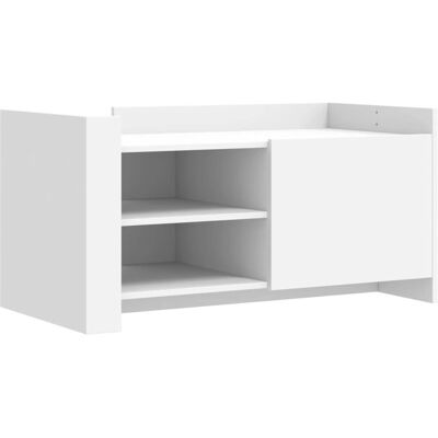 vidaXL 848360 Weiße Holzwerkstoff Couchtisch - Beistelltisch vidaXL 848360 Weiße Holzwerkstoff Couchtisch - Beistelltisch