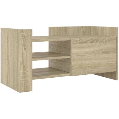 vidaXL 848376 Sonoma Eiche TV-Schrank - TV-Möbel mit viel Stauraum vidaXL 848376 Sonoma Eiche TV-Schrank - TV-Möbel mit viel Stauraum