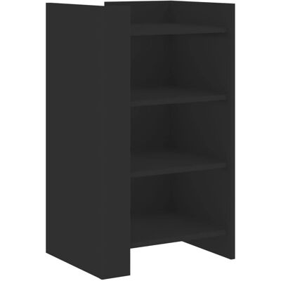 vidaXL Schwarzes 45x35x75 cm Holzwerkstoff Sideboard - Sideboard vidaXL Schwarzes 45x35x75 cm Holzwerkstoff Sideboard - Sideboard