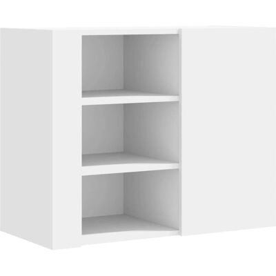 vidaXL Shelving Unit 848423 - Wall Cabinet White 75x35x60 cm vidaXL Shelving Unit 848423 - Wall Cabinet White 75x35x60 cm