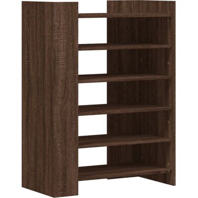 vidaXL Armoire à chaussures Chêne Marron - Rangement chaussures - Publicité vidaXL Armoire à chaussures Chêne Marron - Rangement chaussures - Publicité