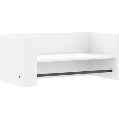 vidaXL Wandplank Wit 70,5x35x30,5 cm Spaanplaat - Plank vidaXL Wandplank Wit 70,5x35x30,5 cm Spaanplaat - Plank