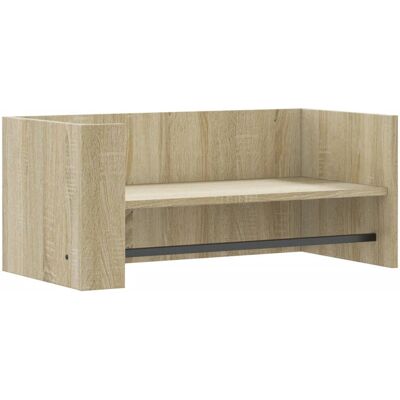 vidaXL Wandplank Sonoma Eik - Wandplank, engineerhout, 70,5x35x30,5 cm - Wandplank vidaXL Wandplank Sonoma Eik - Wandplank, engineerhout, 70,5x35x30,5 cm - Wandplank