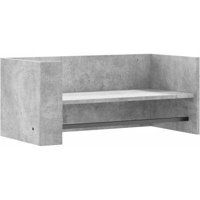 vidaXL Wandplank Beton Grijs 70,5x35x30,5 cm - Plank vidaXL Wandplank Beton Grijs 70,5x35x30,5 cm - Plank