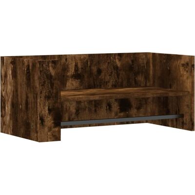 vidaXL Seinähylly savustetusta tammesta - 70,5x35x30,5 cm - Seinähylly vidaXL Seinähylly savustetusta tammesta - 70,5x35x30,5 cm - Seinähylly