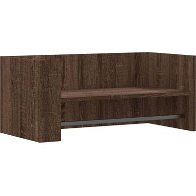 vidaXL Houten wandplank bruin - Plank vidaXL Houten wandplank bruin - Plank