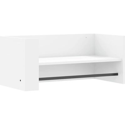vidaXL Wandplank Wit 100x35x30,5 cm - Wandplank vidaXL Wandplank Wit 100x35x30,5 cm - Wandplank