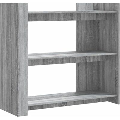 vidaXL Console Tafel Grijs Sonoma - 100x35x90 cm, Spaanplaat vidaXL Console Tafel Grijs Sonoma - 100x35x90 cm, Spaanplaat