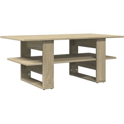 vidaXL Couchtisch Sonoma Eiche - 102x55x42 cm - Beistelltisch, Endtisch vidaXL Couchtisch Sonoma Eiche - 102x55x42 cm - Beistelltisch, Endtisch