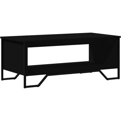 vidaXL 848479 Table basse noire - Table d'appoint - Publicité vidaXL 848479 Table basse noire - Table d'appoint - Publicité