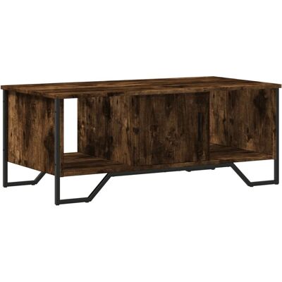 vidaXL Couchtisch Geräucherte Eiche - Beistelltisch vidaXL Couchtisch Geräucherte Eiche - Beistelltisch