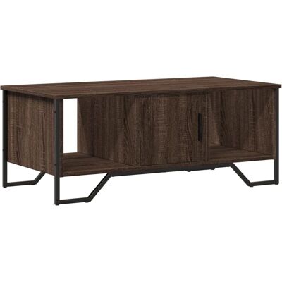 vidaXL Table basse chêne marron - Table de salon - Publicité vidaXL Table basse chêne marron - Table de salon - Publicité